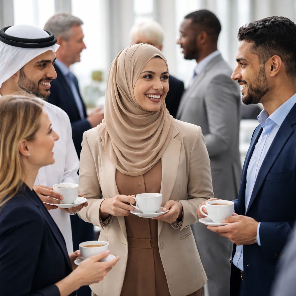 A creative networking session
